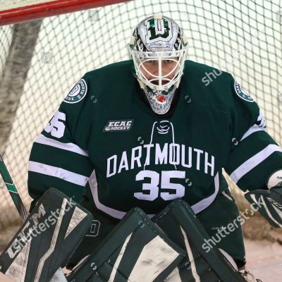 Dartmouth Hokcey, Princeton, USA – 12 Jan 2019 Mandatory Credit: Photo by Rich Schultz/AP/Shutterstock (10055971bi)
Dartmouth's Adrian Clark (35) during an NCAA hockey game against Princeton, Saturday, Jan.12, 2019 in Princeton, N.J
Dartmouth Hokcey, Princeton, USA - 12 Jan 2019